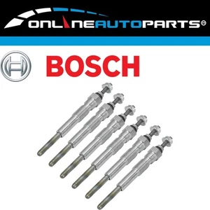 6 Bosch 6volt Glow Plugs for Landcruiser HJ75 4.0L 2H Diesel Engine 84~88 Set - Picture 1 of 3