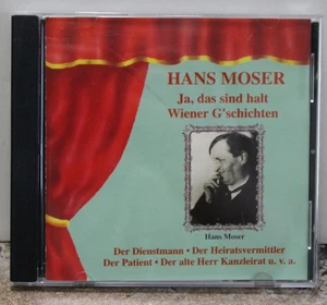 Ja, Das Sind Halt Wiener G'schichten by Hans Moser (CD, Sep-1995, Ace/Stax) - Picture 1 of 4