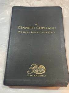 The Kenneth Copeland Word of Faith Study Bible 50 Year Anniversary Edition - Picture 1 of 4