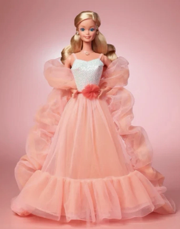 2025 Mattel “Peaches ‘n Cream Barbie Reproduction” with Shipper #JLK86 *NRFB*