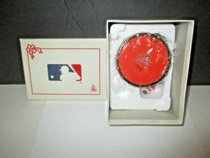 2012 DANBURY MINT MLB BALTIMORE ORIOLES BASS DRUM W/SANTA CHRISTMAS ORNAMENT NEW - Picture 1 of 8