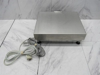 Mettler Toledo BCR30 Weighing Scale 50lb/20kg Stainless Steel Platform w/ Base - Image 1 of 4
