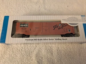 HO Bachmann 18025 Silver Series FRISCO 50' Plug Door Box Car Brand New - Picture 1 of 2