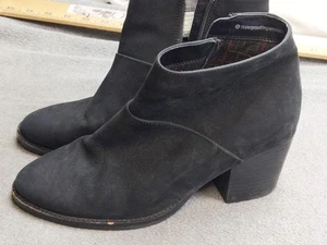 Blondo wasserdichte Damen-Stiefeletten Größe 8 Schwarz Seitenreißverschluss Blockabsatz B5674-014 - Bild 1 von 10