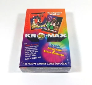 Caja de baloncesto Kromax Signature Rookies 1994-95 sellada (36 paquetes) - Imagen 1 de 2