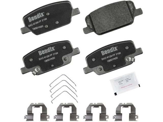 Juego de pastillas de freno traseras Bendix 45KC23R para Hyundai Santa Fe 2019-2020 Foto 1 de 1