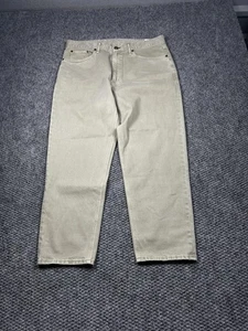 Rag & Bone Pants Mens 34 Beige Walker Stretch Five Pocket Denim Jeans Casual - Picture 1 of 9