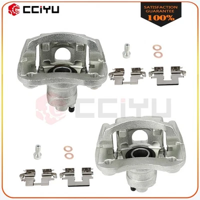 Rear Brake Caliper w/ Bracket Passenger + Driver Pair 2 For Lexus RX330 2004-06 Foto 1 de 4