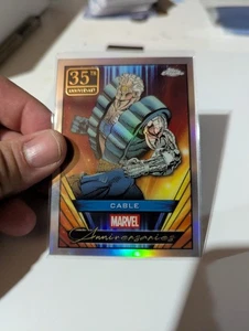 Cable 2025 Topps Chrome Marvel 35 Year Anniversaries Refractor Card-#MA-23 - Picture 1 of 4
