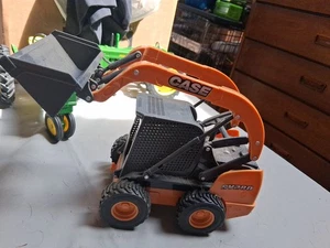 Case SV280 Skid Steer Backhoe ERTL 1/16 Big Farm Dirt Toy Sounds Lights TOMY - Picture 1 of 5