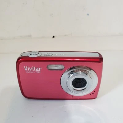 Vivitar Digital Camera Vivicam 7022 7.0MP Red - WORKING - Image 1 of 4