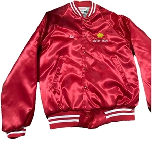 Vintage Shell Gas Oil Employee Jacket Men's Size Medium Windbreaker - Bild 1 von 5