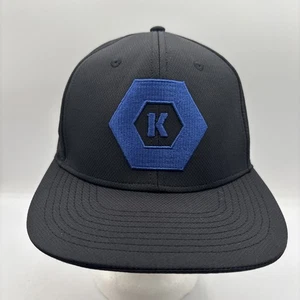 Kobalt Tools Men’s Black Microfiber Trucker Snapback Hat Adjustable OSFM - Picture 1 of 8