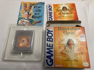 Daedalian Opus Nintendo Gameboy Spiel 1990 OVP inkl. Handbuch sehr guter Zustand GB PAL UK - Bild 1 von 14