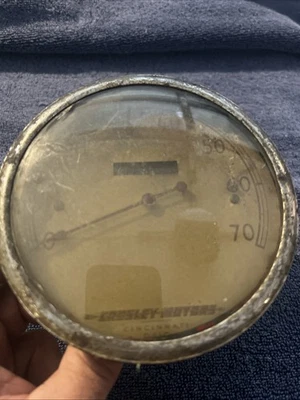 1940-е Crosley Motors Цинциннати Спидометр  - Изображение 1 из 4