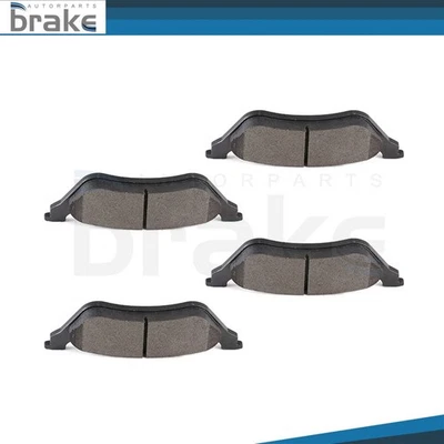 Pastilhas de freio traseiras de cerâmica para 2001 2002 2003 2004 2005 2006 2007 kit Dodge Caravan - Imagem 1 de 4