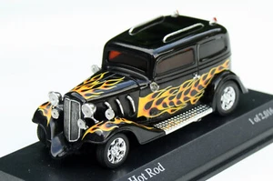 American Hot Rod Anni '30 In Design Fiamme, Modello Minichamps In M. 1:43 - Bild 1 von 6