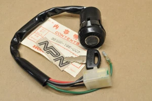 NOS Honda 1981-85 XL100 S XL80 S Ignition Switch & Key 35100-195-007 - Picture 1 of 2