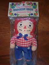 RAGGEDY ANDY MIniature Doll Orinal (Confezione Sigillata Come Nuova)