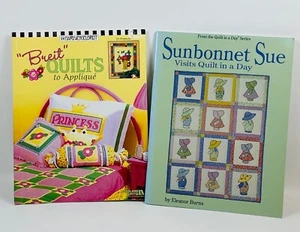 Sunbonnet Sue Visits Quilt in a Day & Breit Quilts to Appliques 2 Pattern Books - Bild 1 von 12