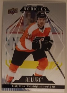 2022-23 Allure Bobby Brink Rookie Card #145 Philadelphia Flyers