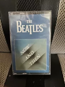 SOLD OUT LIMITED EDITION THE BEATLES NOW AND THEN CASSETTE TAPE SINGLE IN HAND - Picture 1 of 3