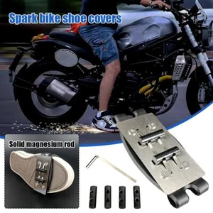 Motorrad Reibung Funkeneisen Backenabdeckung Fußbremse Hot~ - Bild 1 von 21