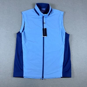 Holderness & Bourne The King Vest Insulated Tailored Fit Stretch Blue Men's M - Picture 1 of 8