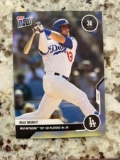 2020 TOPPS NOW MLB TOP 100 BASE CARD LOS ANGELES DODGERS MAX MUNCY #MN36