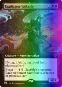MTG Magic the Gathering Eradicator Valkyrie (353/551) Kaldheim LP FOIL - Picture 1 of 1