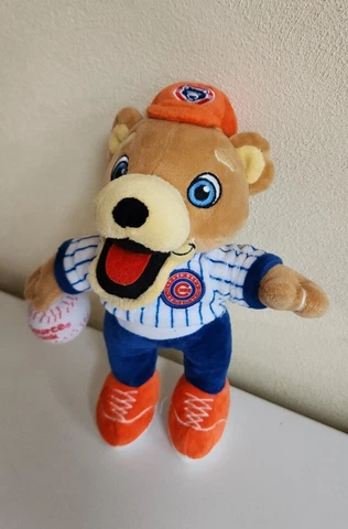 Foco Cubbie Bear Plush 10" Chicago Cubs STU #1 Mascot 1st Source Bank Giveaway Cover