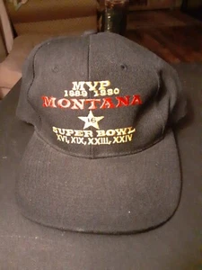 JOE MONTANA 1989 1990 SUPER BOWL MVP HAT RARE NFL FOOTBALL HAT  - Picture 1 of 2
