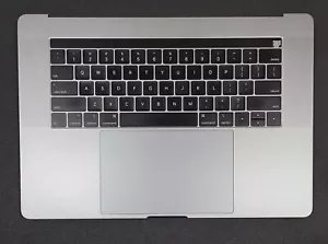 ๐ Grd B MacBook Pro 15" A1990 2018/19 Space Gray Top Case Keyboard Touchpad Co. - Picture 1 of 6