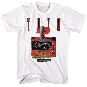 Toto Kindom Of Desire Album Cover 1992 Men's T Shirt Rock Band Music Merch - Picture 1 of 5