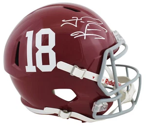 Alabama Tua Tagovailoa Authentic Signed Full Size Speed Rep Helmet Fanatics - Picture 1 of 3
