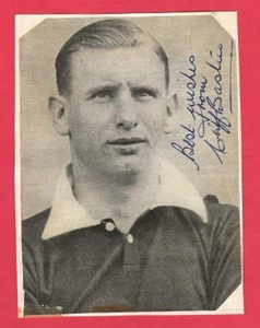 CLIFF BASTIN ARSENAL FC 1929-47 EX EXETER CITY RARA IMAGEN ORIGINAL AUTOGRAFIADA - Imagen 1 de 3
