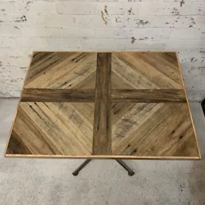 Distressed Cafe Table Tops, Rustic Wood, Custom Sizes Available, Handmade - Picture 1 of 12