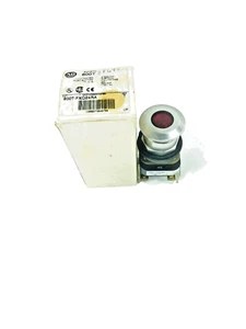 ALLEN-BRADLEY 800T-FXQ24RA 30MM PUSH PULL DEVICE MAINTAINED MUSHROOM HEAD - Picture 1 of 8