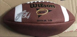 TJ HOUSHMANDZADEH SIGNIERT NCAA FOOTBALL MIT COA CINCINNATI BENGALS OREGON STATE - Bild 1 von 1