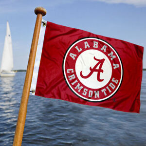 Alabama Crimson Tide Boat Yacht Golf Cart Flag