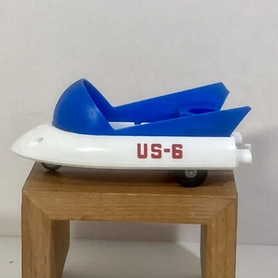 Veículo escoteiro Billy Blastoff vintage 1968/trenó espacial (EUA-6) da Eldon Toys - Imagem 1 de 4