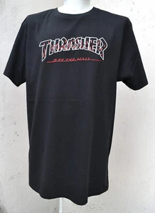 Vans Shirt Thrasher Off The Wall Black Size XL - Picture 1 of 3