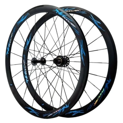 Superlight 700c Road Bike Wheelset Front 2 Rear 4 Bearing Hub HG XDR XD Freehub - Image 1 of 4