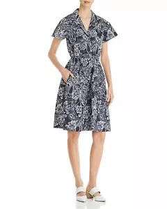 DAMEN KARAN NEW YORK A-LINE KLEID FARBE BLAU GRÖSSE GROSS B4 PS - Bild 1 von 2