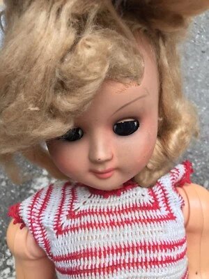 ANTICA BAMBOLA IN CELLULOIDE Anni 50 - Immagine 1 di 3