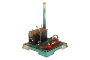 Märklin giocattolo di latta macchina a vapore antica tipo 5 motore a vapore caldaia sdraiata - Foto 1 di 1