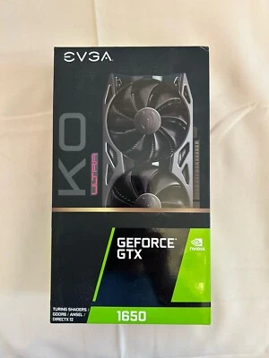 EVGA GeForce GTX 1650 KO ULTRA 04G-P4-1457-KR USED - Image 1 of 4