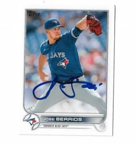 Toronto Blue Jays JOSE BERRIOS  Signed 2022 Topps  Card #29 - Picture 1 of 1