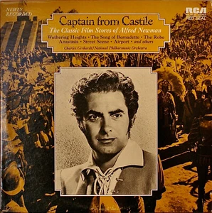 CAPTAIN FROM CASTILE CLASSIC FILM SCORES OF ALFRED NEWMAN-M1973LP GERHARDT/NPO - Picture 1 of 1