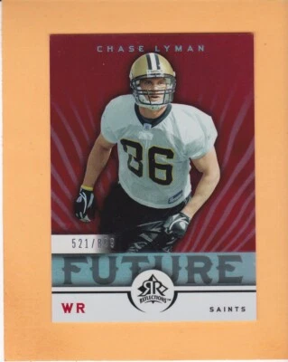 CHASE LYMAN 2005 REFLECTIONS ROOKIE SP 899 NEW ORLEANS SAINTS #113 NM-MT - Image 1 of 2